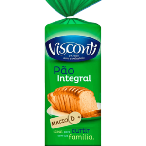 PAO DE FORMA 35% INTEGRAL 400G VISCONTI